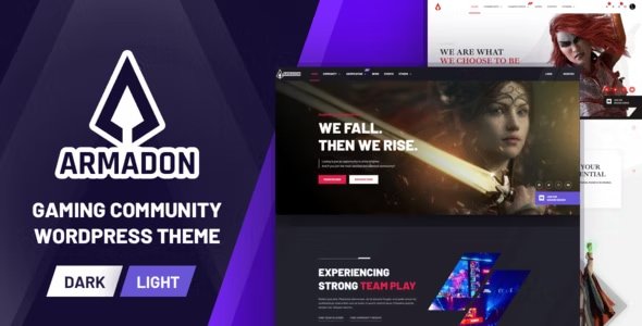 Armadon-Gaming-Community-WordPress-Theme