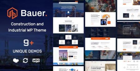 Bauer Theme Construction and Industrial WordPress Theme 1.26