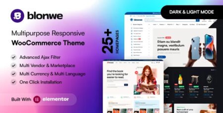 Blonwe Theme – Multipurpose WooCommerce Theme 1.1.2