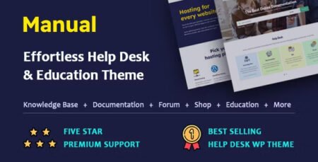 Manual-Documentation-Knowledge-Base-Education-WordPress-Theme