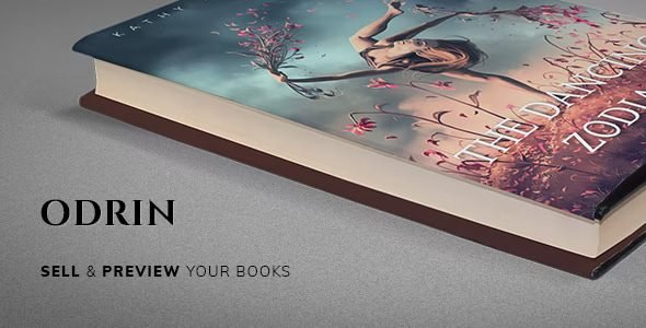 Odrin-Book-Selling-WordPress-Theme-for-Writers