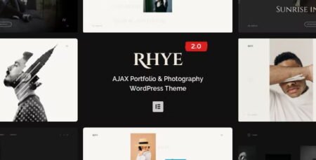 Rhye AJAX-Portfolio-WordPress-Theme