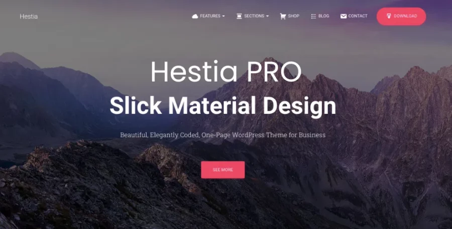 ThemeIsle Hestia Theme