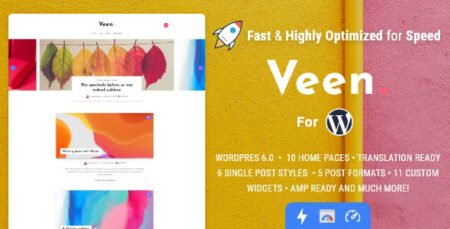 Veen-Minimal-Lightweight-AMP-Blog-for-WordPress