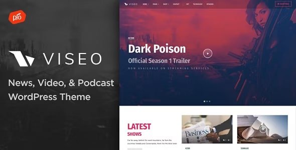 Viseo Theme – News, Video, & Podcast Theme 4.0